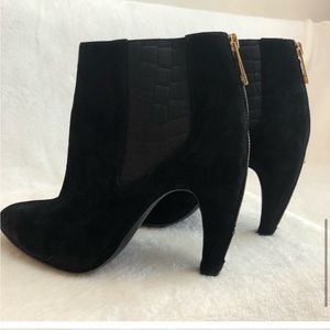 Rachel Zoé Black Ankle Booties